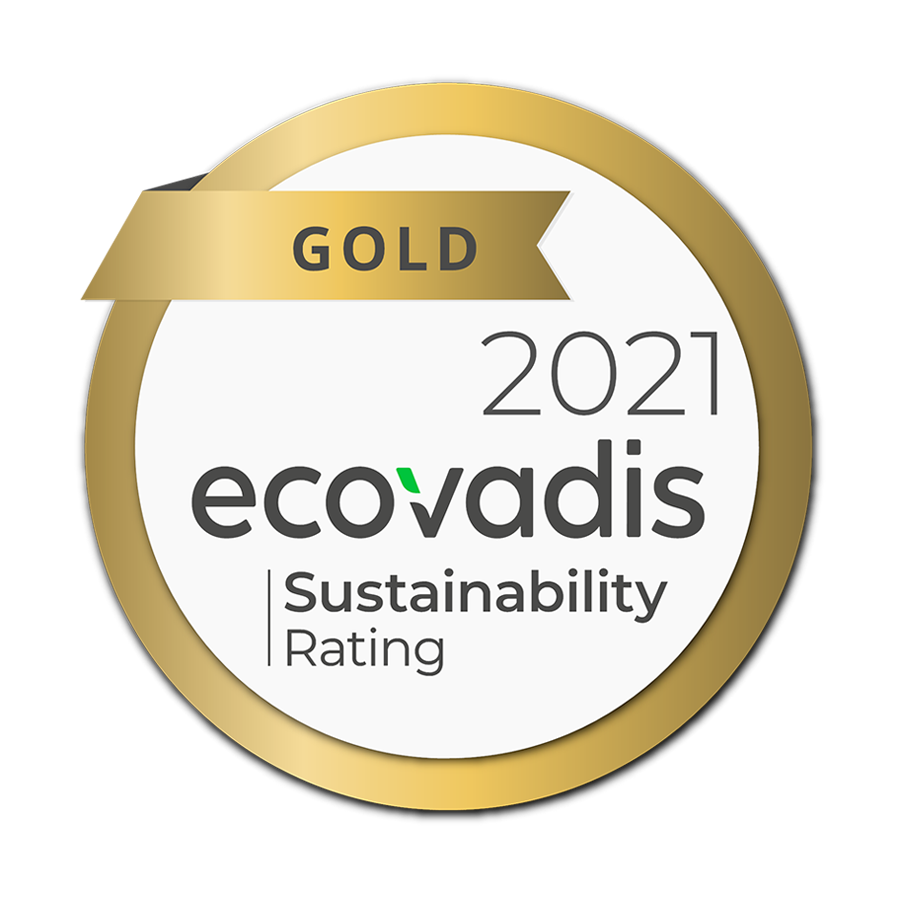 ecovadis Gold Zertifizierung 2021