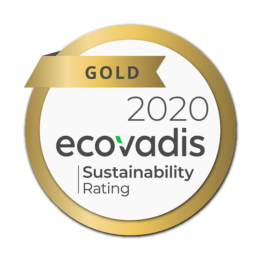 EcoVadis Gold Zertifizierung 2020