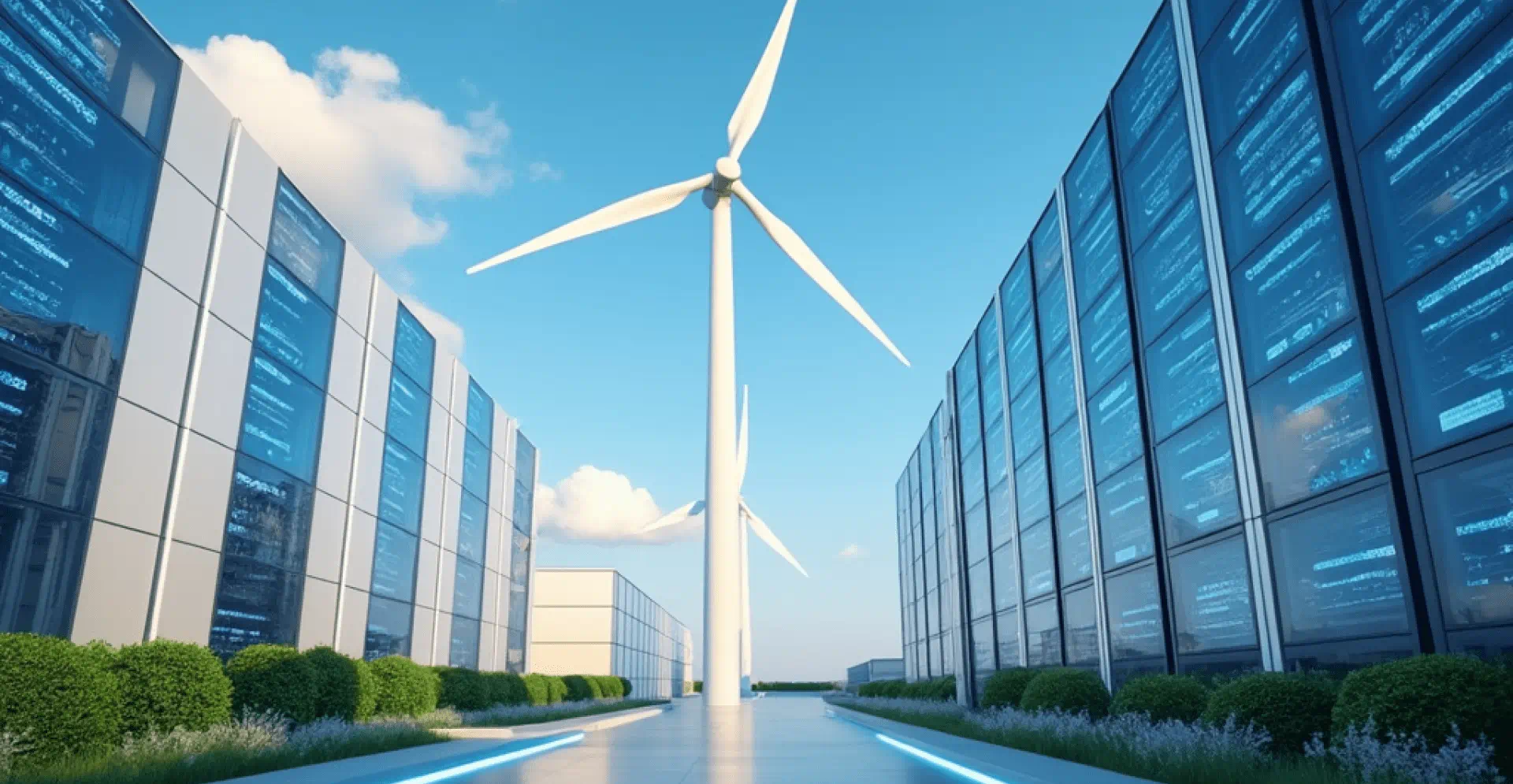 Standortsuche: Potenziale von Rechenzentren in Windparks