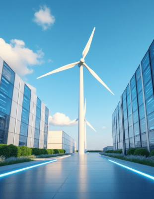 Standortsuche: Potenziale von Rechenzentren in Windparks