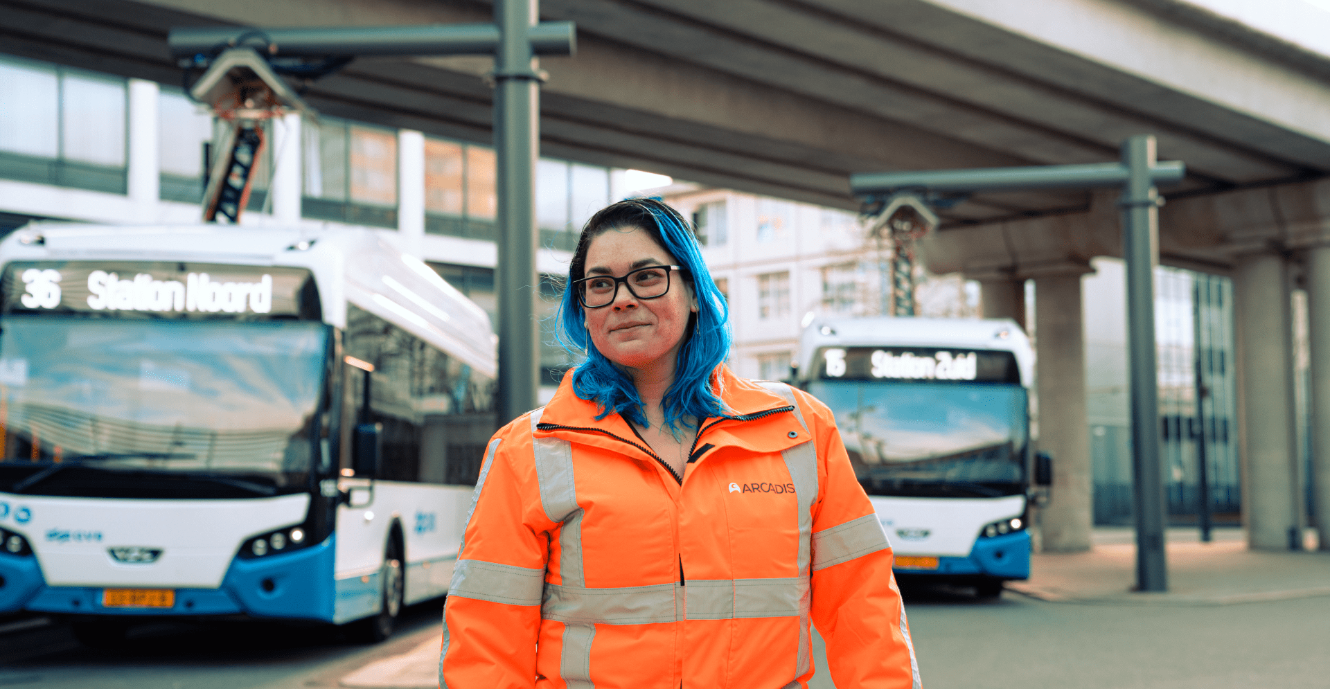 Brittany Croes werkt mee aan zero emissiebussen in Amsterdam