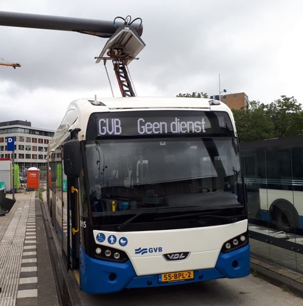 Elektrische bus GVB Amsterdam