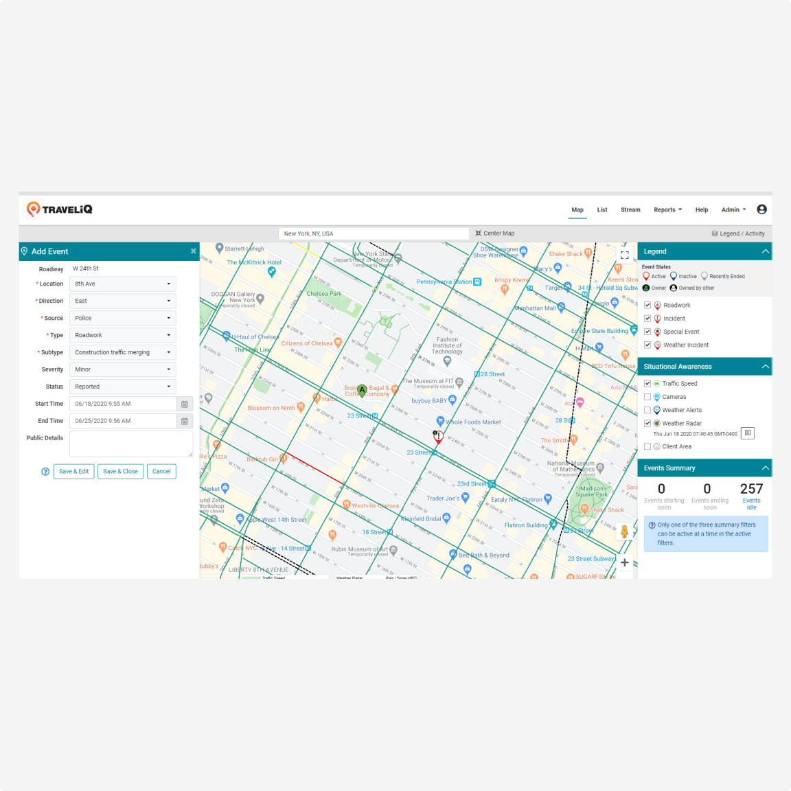 A detailed map showcasing multiple layers of the city, highlighting various districts and landmarks for navigation.