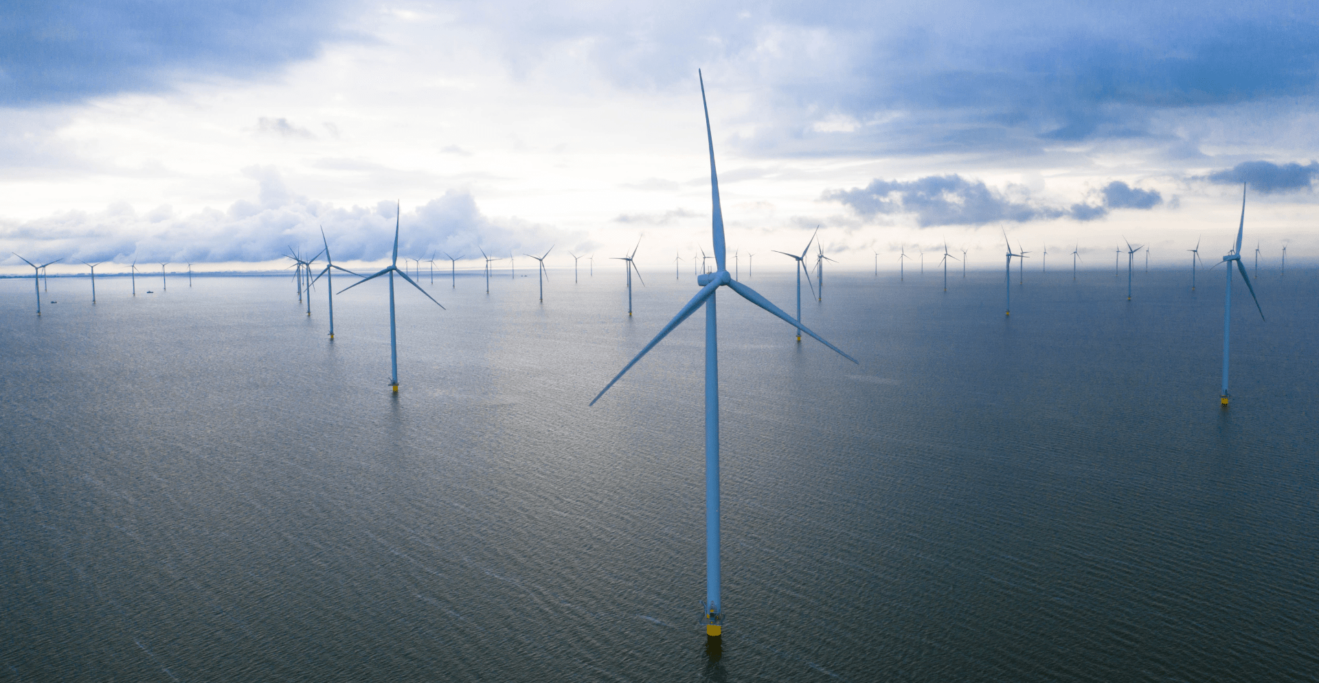 Energia renovável com uso de turbinas eólicas