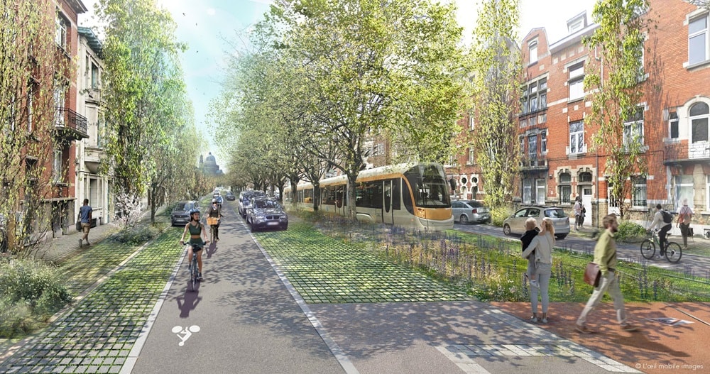 Tramlijn 15 Belgica – Brussel-Noord 