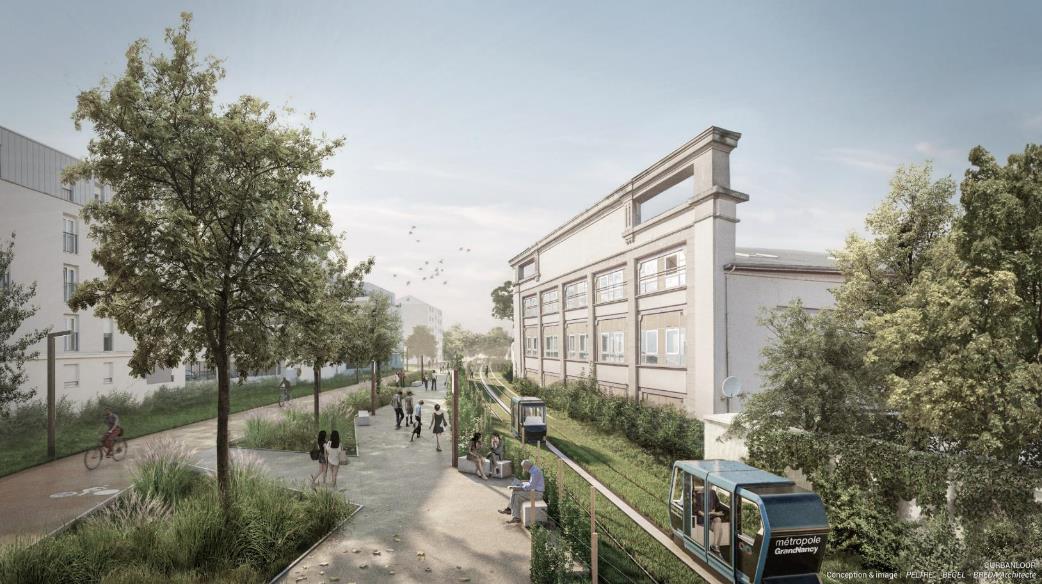 Quartier des Rives de Meurthe Nord à Nancy