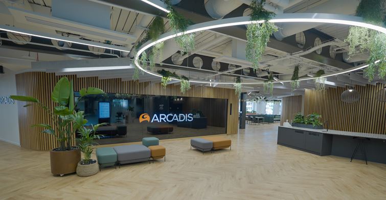 Arcadis underlines confidence in the future of the office, as it opens new London base in the heart of the City 