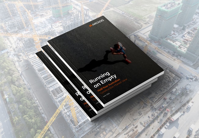 A book with a background of construction site.