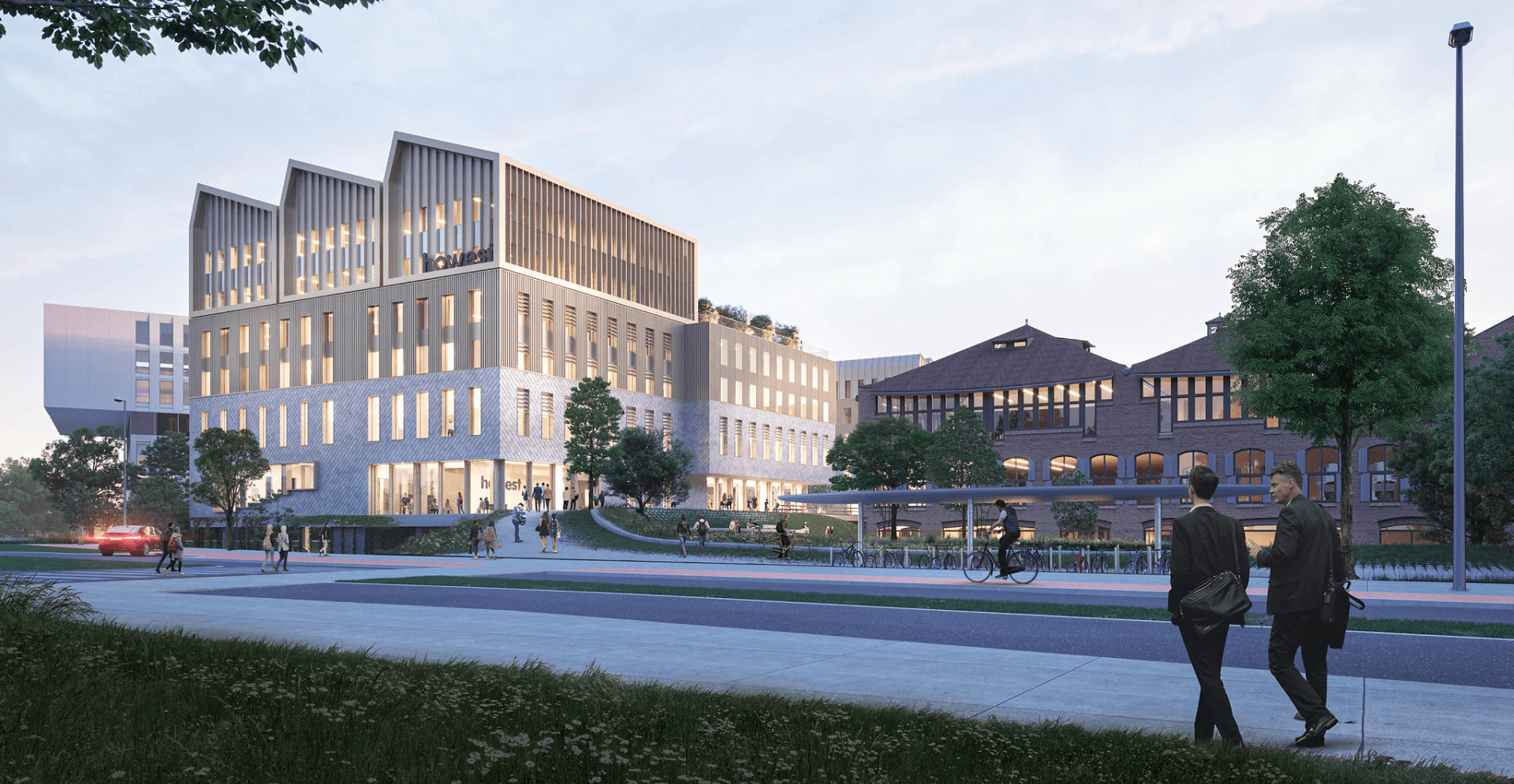 Le nouveau campus de Howest à Bruges