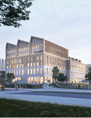 De nieuwe campus van Howest in Brugge