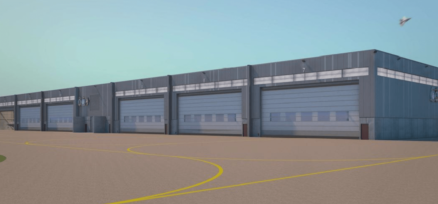 Ontwerp van de nieuwe complexen van de F-35A