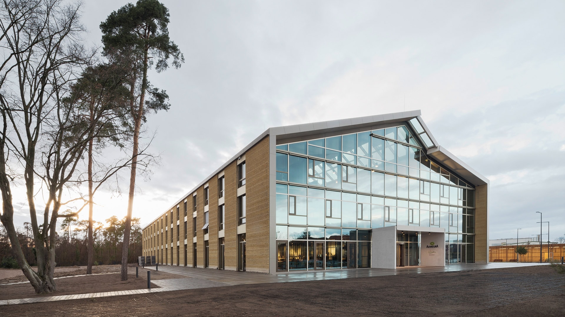 Neues Gebäude der Alnatura Firmenzentrale