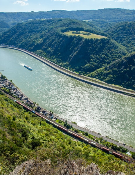 Bahnprojekt Lärmsanierung Mittelrheintal
