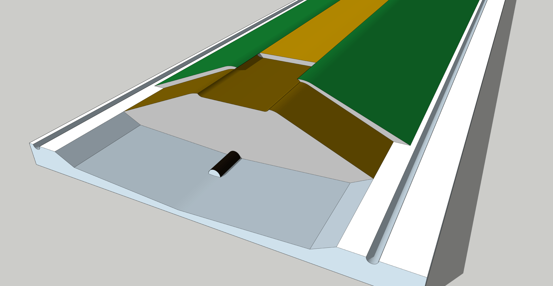 A 3D model of airbase.