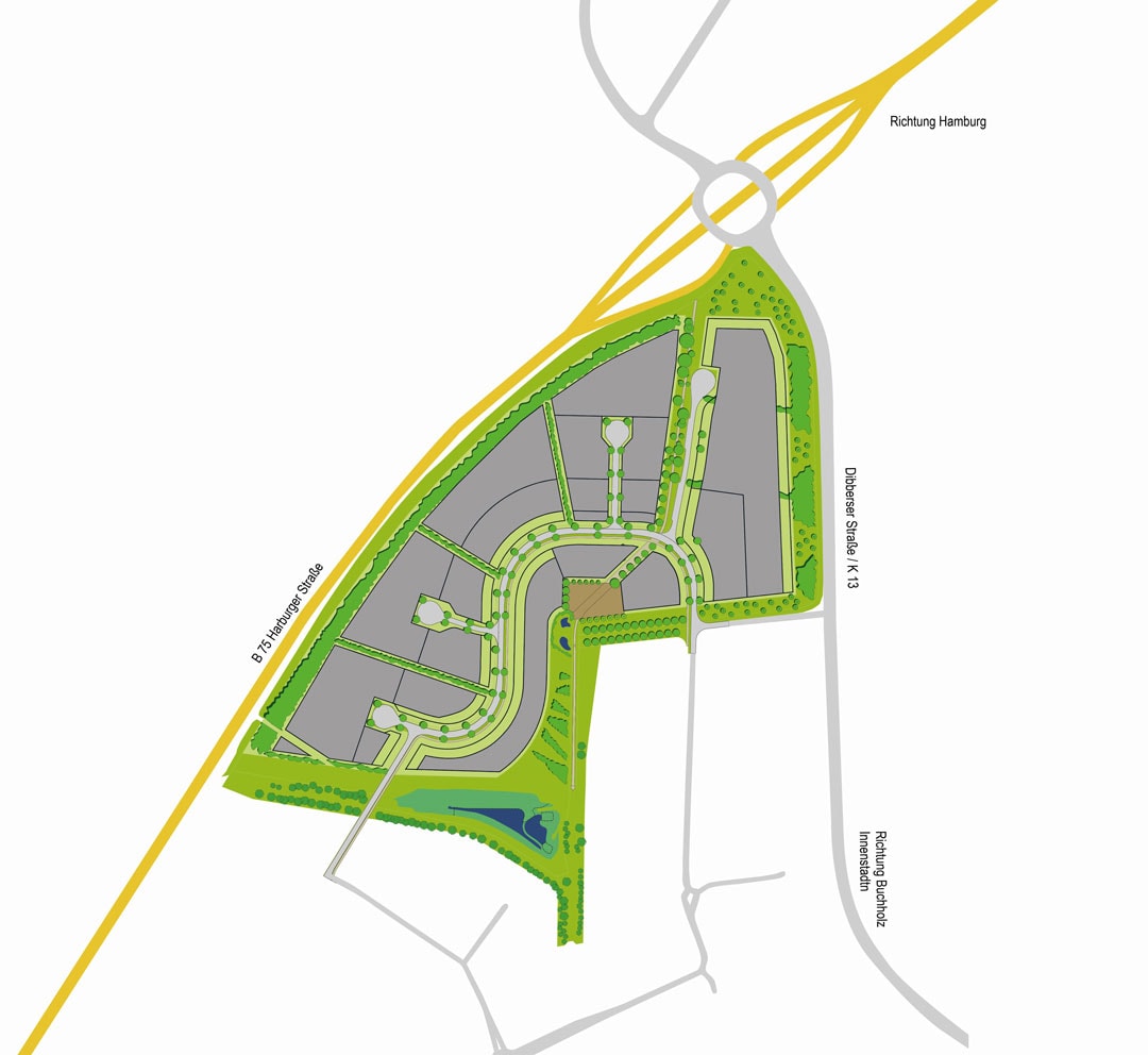 Grundrissvisualisierung TIP Innovationspark Nordheide