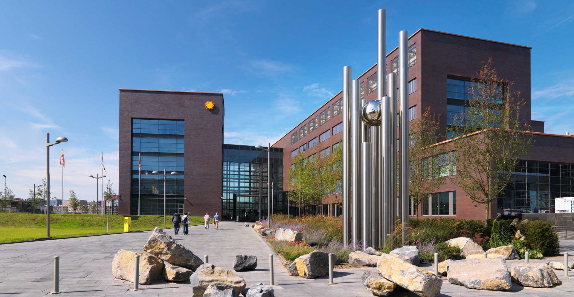 Voorgevel van Shell Technology Centre Amsterdam