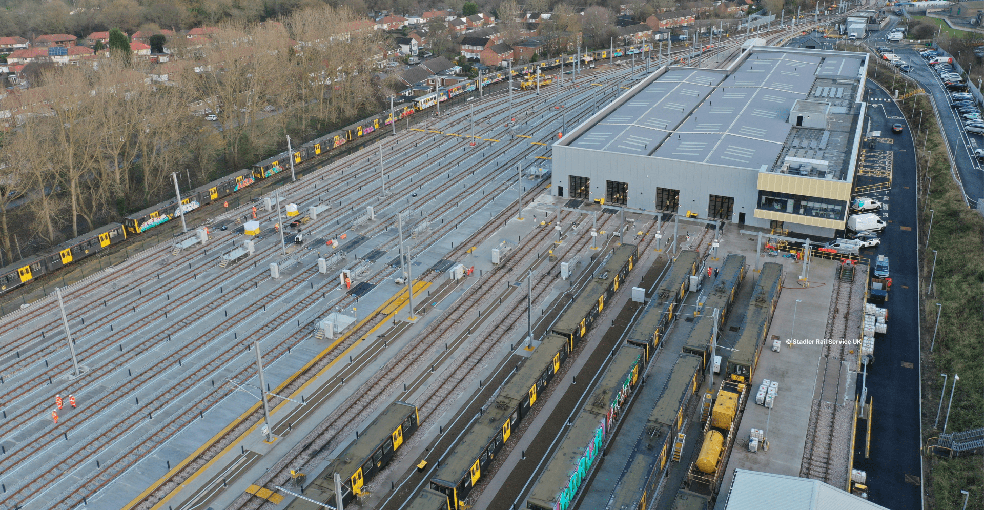 Gosforth Metro Depot 