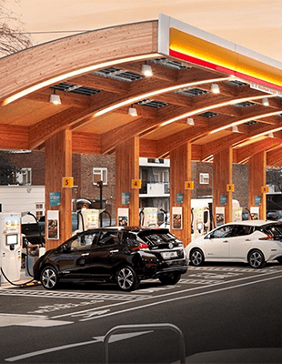 Shells EV charging hub