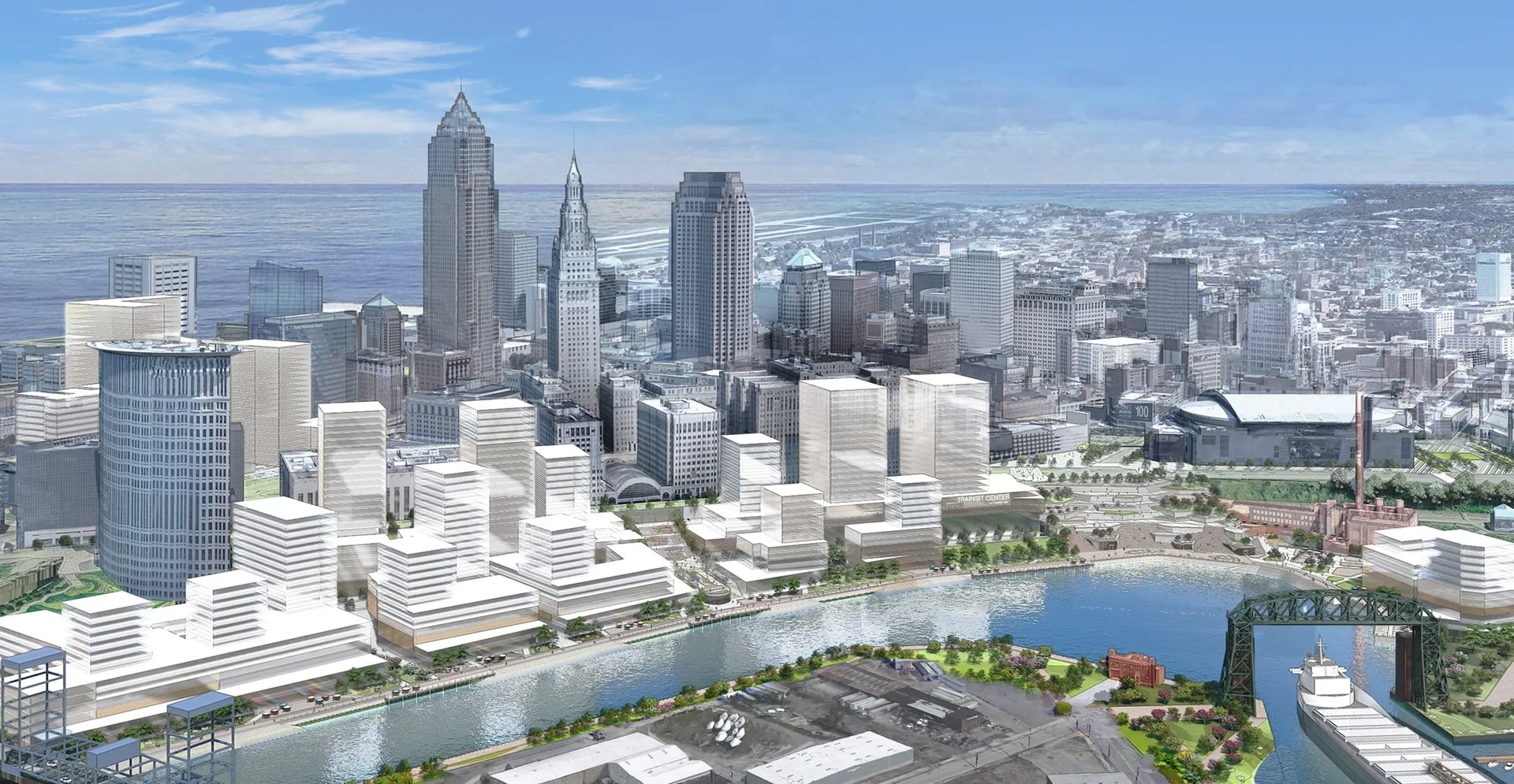 Downtown Detroit and Cleveland redevelopment plans Arcadis