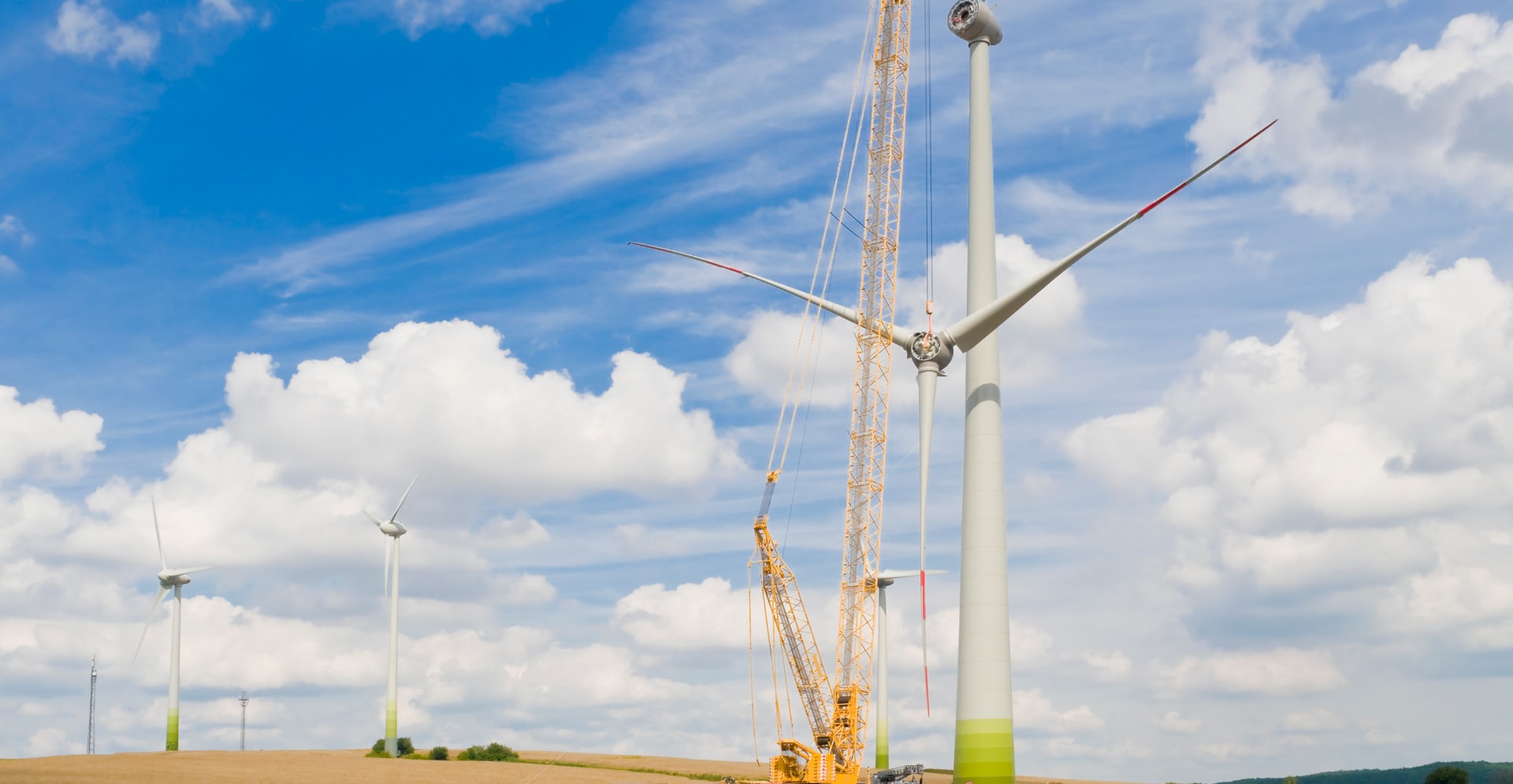 Wind turbine project online